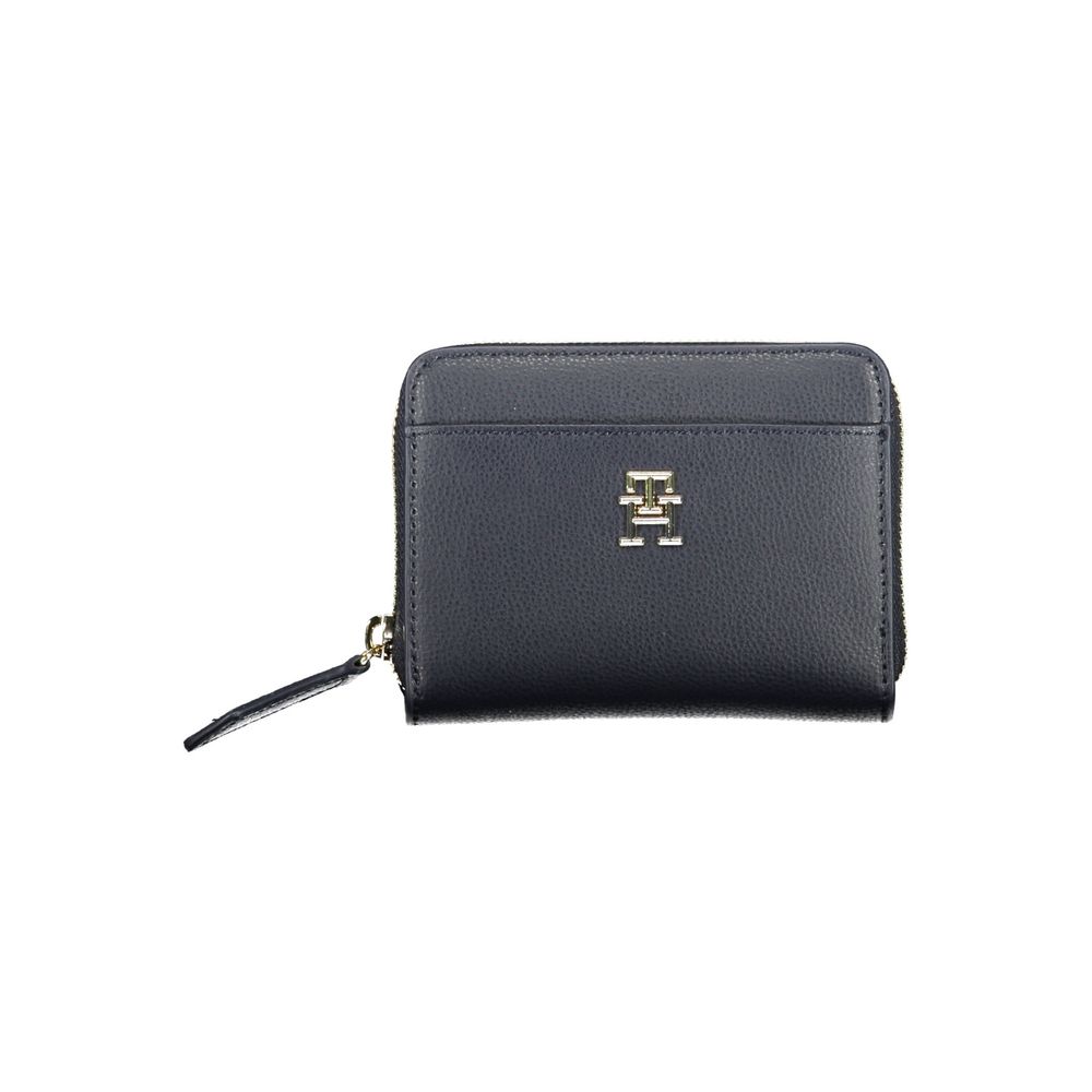 Portofel albastru din poliester Tommy Hilfiger