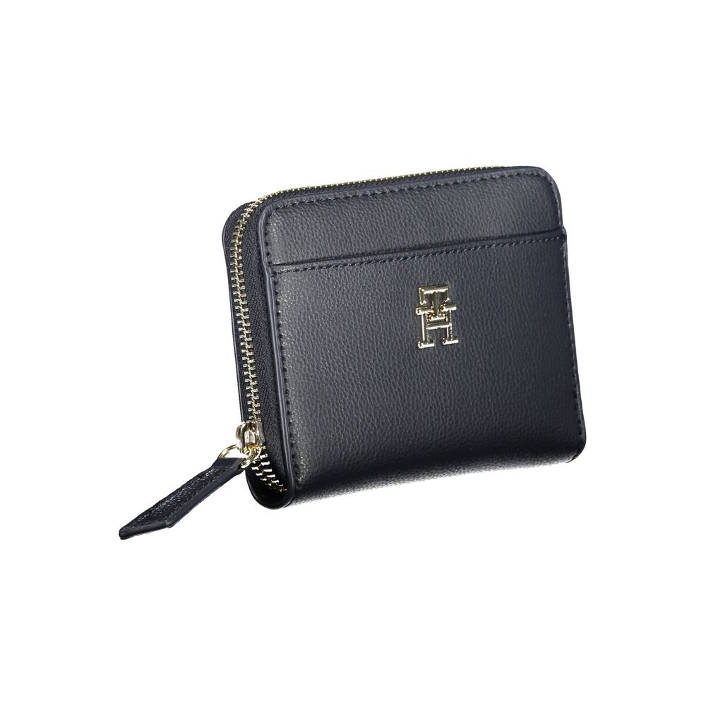 Portofel albastru din poliester Tommy Hilfiger