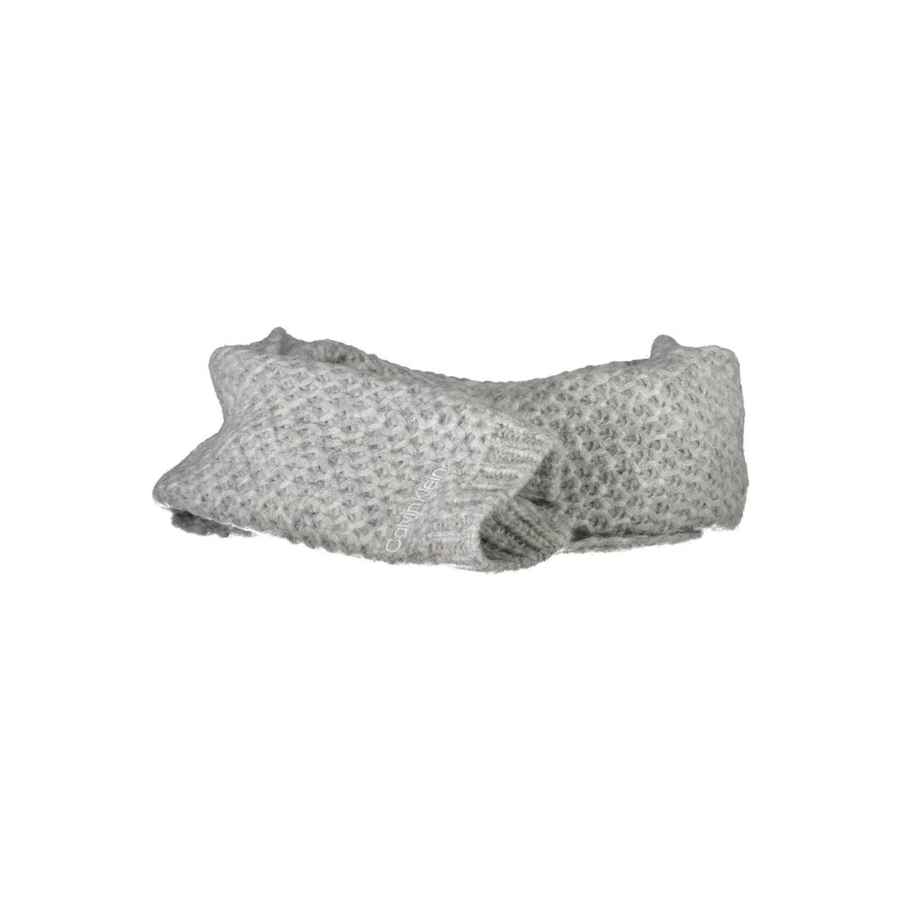 Calvin Klein Schal aus Alpakawolle, grau
