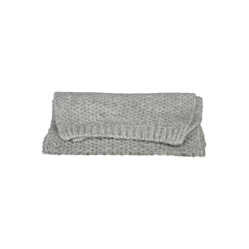 Calvin Klein Schal aus Alpakawolle, grau
