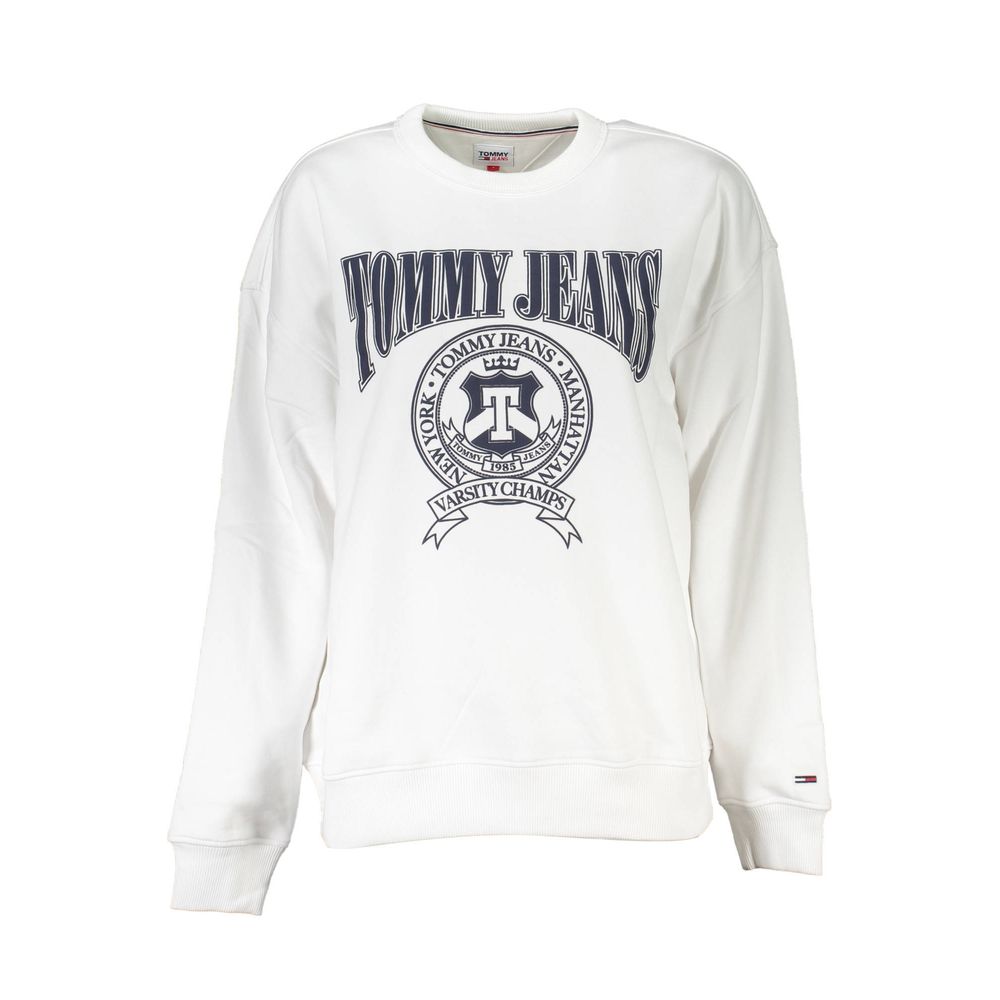 Tommy Hilfiger – Weißer Baumwollpullover