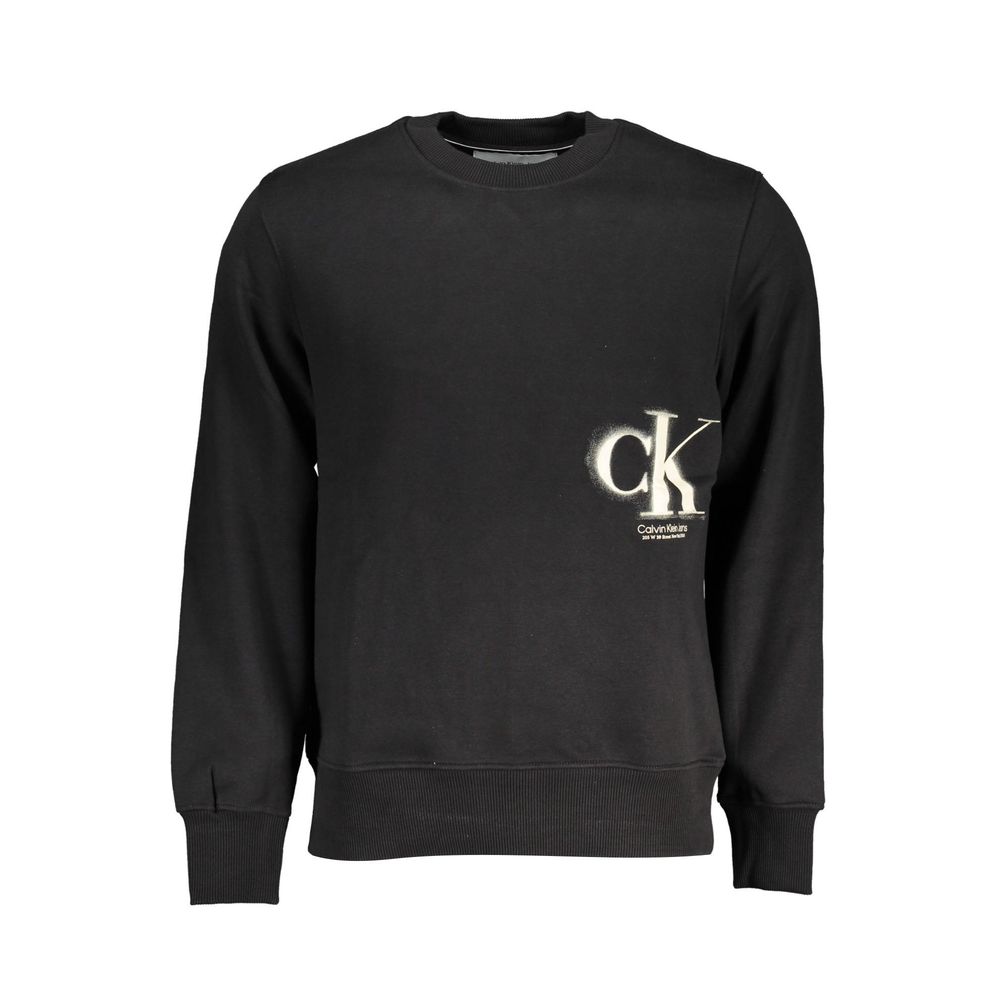 Calvin Klein – Schwarzer Baumwollpullover