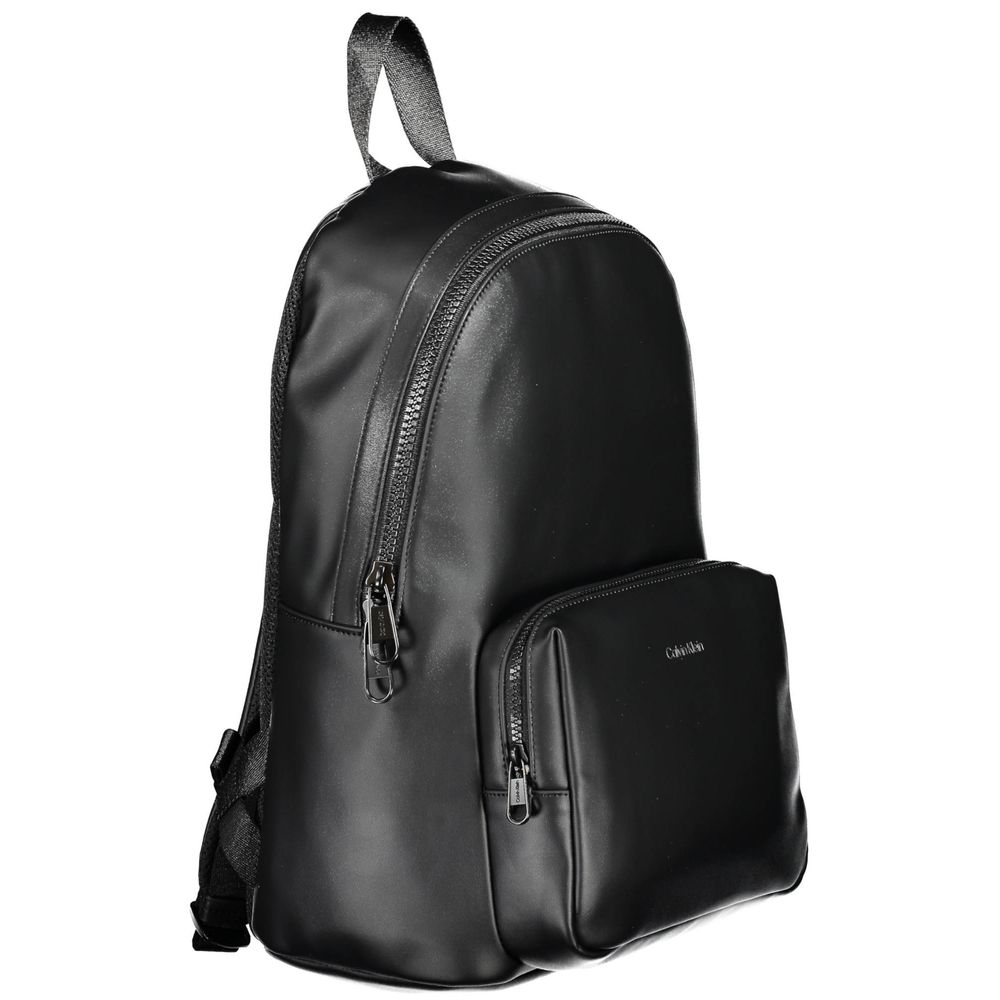 Calvin Klein – Schwarzer Polyester-Rucksack