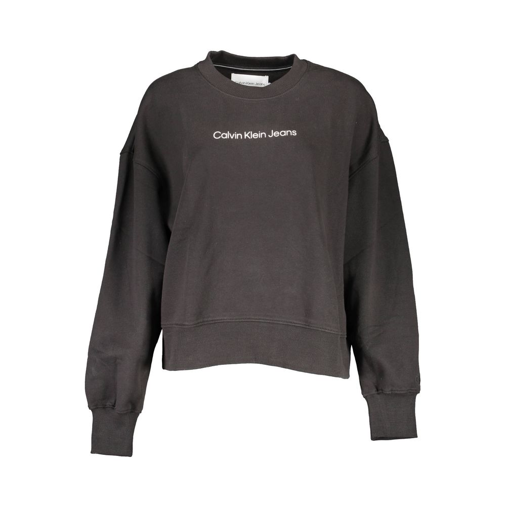 Calvin Klein – Schwarzer Baumwollpullover