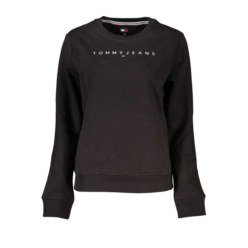 Tommy Hilfiger – Schwarzer Baumwollpullover