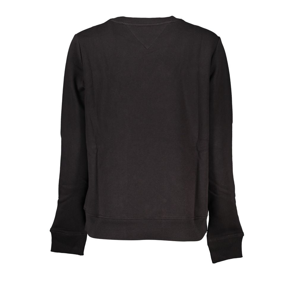 Tommy Hilfiger – Schwarzer Baumwollpullover