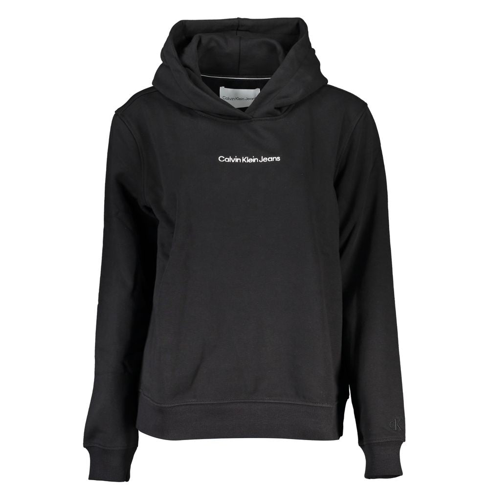 Calvin Klein – Schwarzer Baumwollpullover