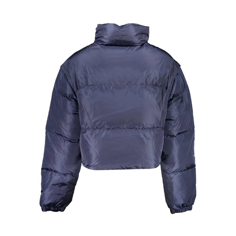 Tommy Hilfiger Blaue Polyamidjacken und -mäntel