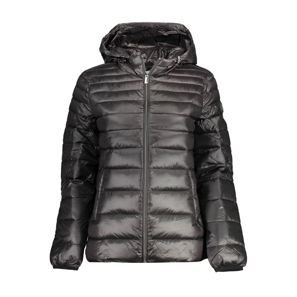 US POLO ASSN. Schwarze Nylonjacken und -mäntel