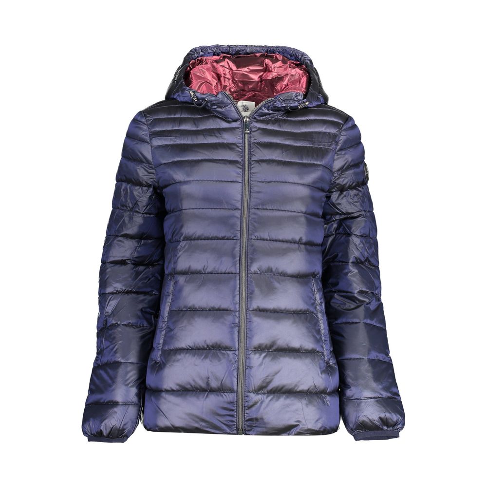US POLO ASSN. Blaue Nylonjacken und -mäntel