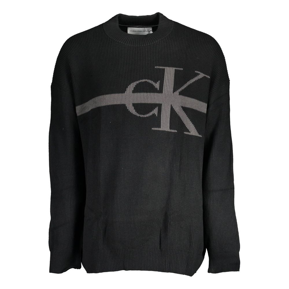 Calvin Klein – Schwarzer Baumwollpullover