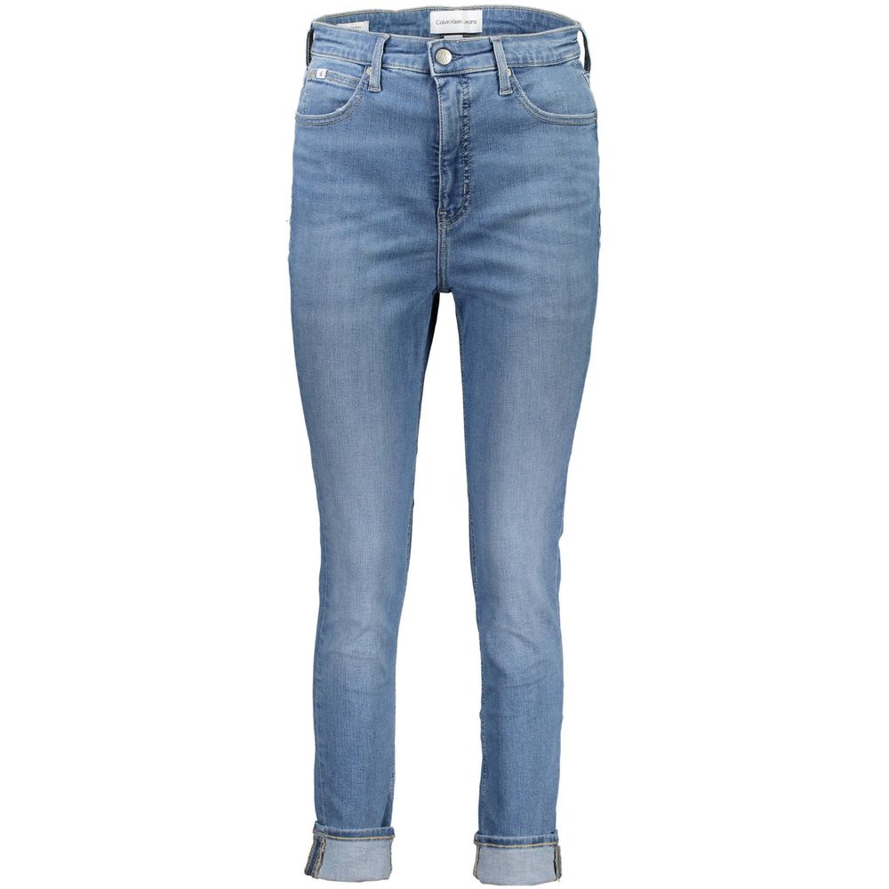 Calvin Klein Jeans &amp; Hose aus Baumwolle, Blau