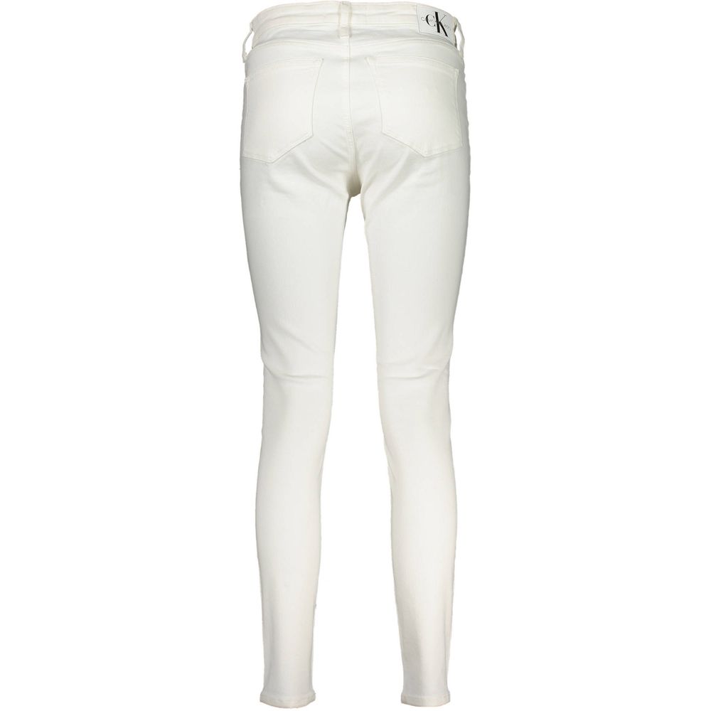 Calvin Klein Jeans und Hose aus weißer Baumwolle