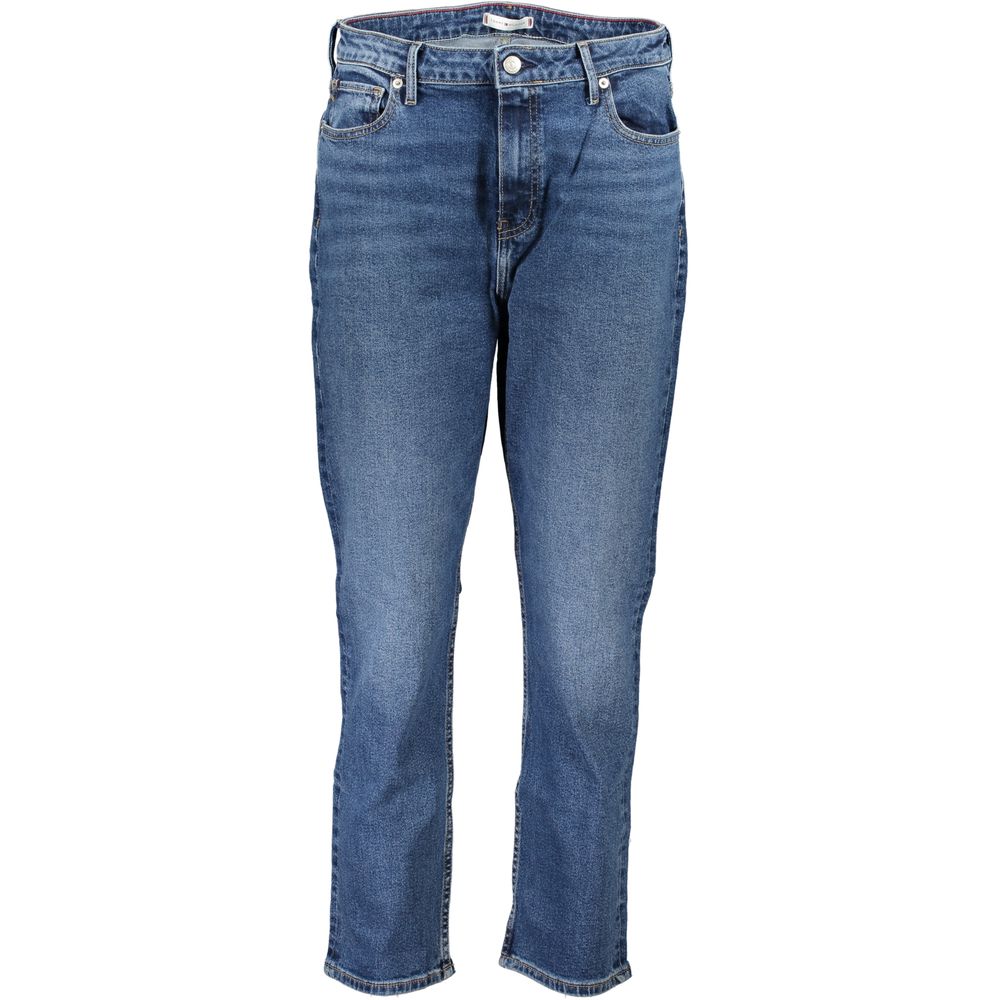 Tommy Hilfiger – Jeans und Hose aus Baumwolle in Blau