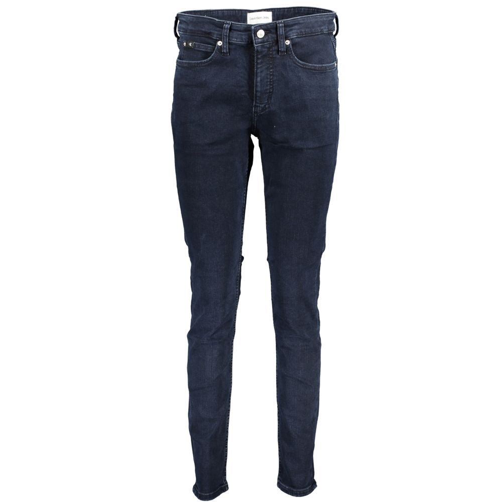 Calvin Klein Jeans &amp; Hose aus Baumwolle, Blau