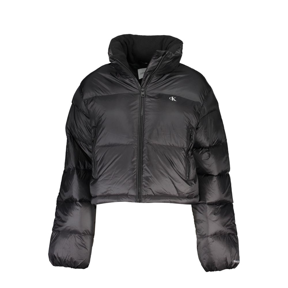 Calvin Klein Schwarze Polyamidjacken und -mäntel