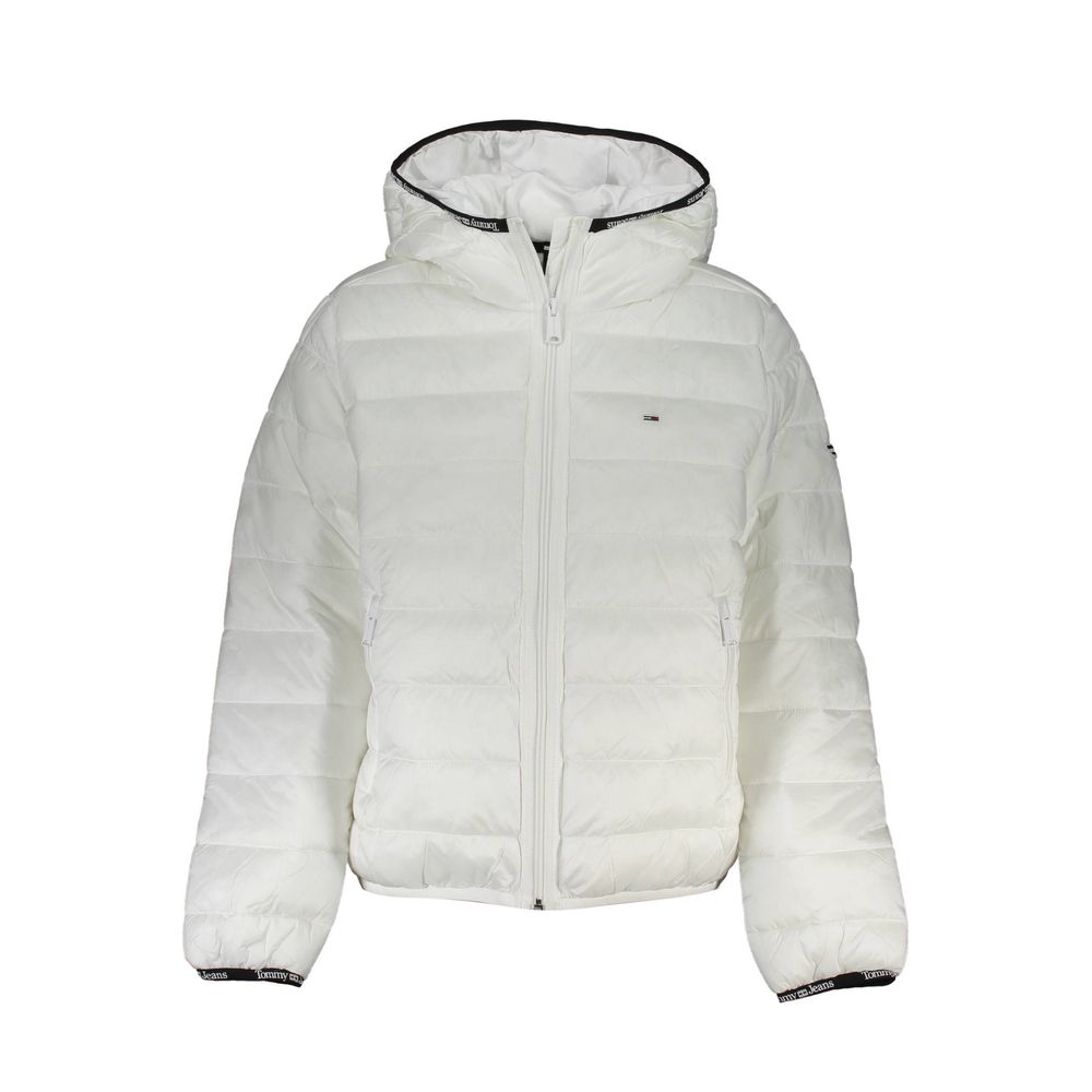 Tommy Hilfiger Weiße Polyesterjacken und -mäntel