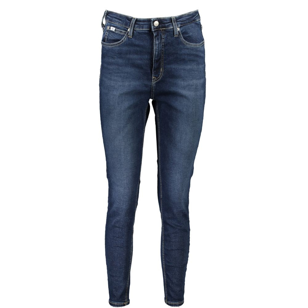 Calvin Klein Jeans &amp; Hose aus Baumwolle, Blau