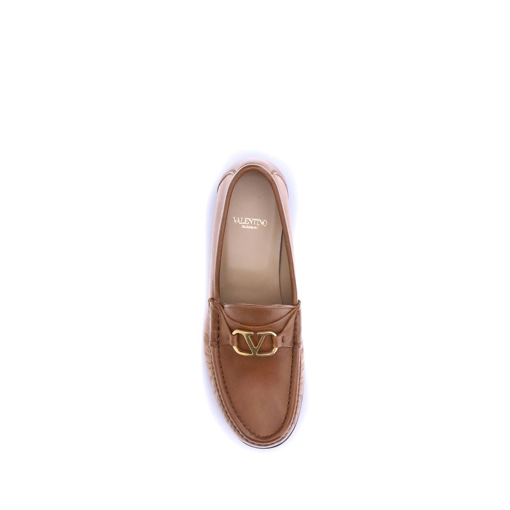 Valentino Garavani Leder-Loafer