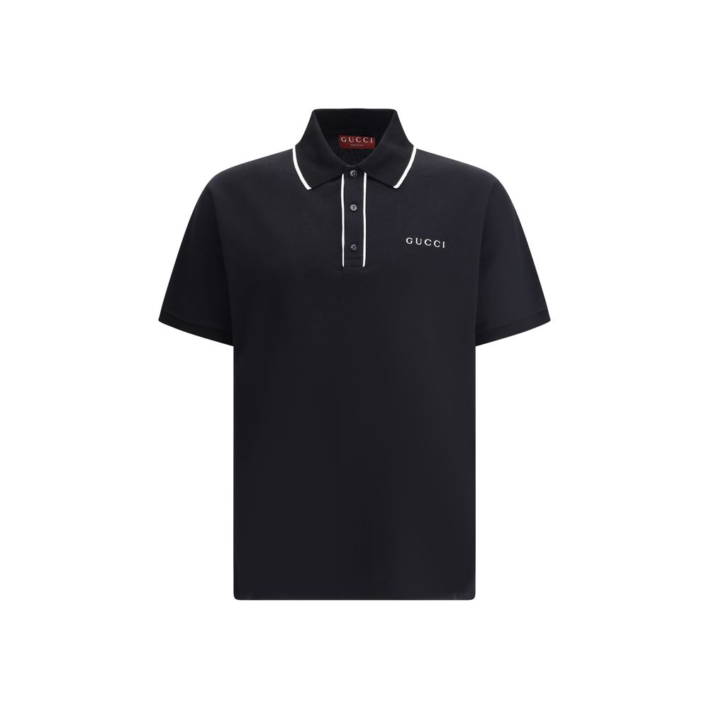 Poloshirt mit Gucci-Logo