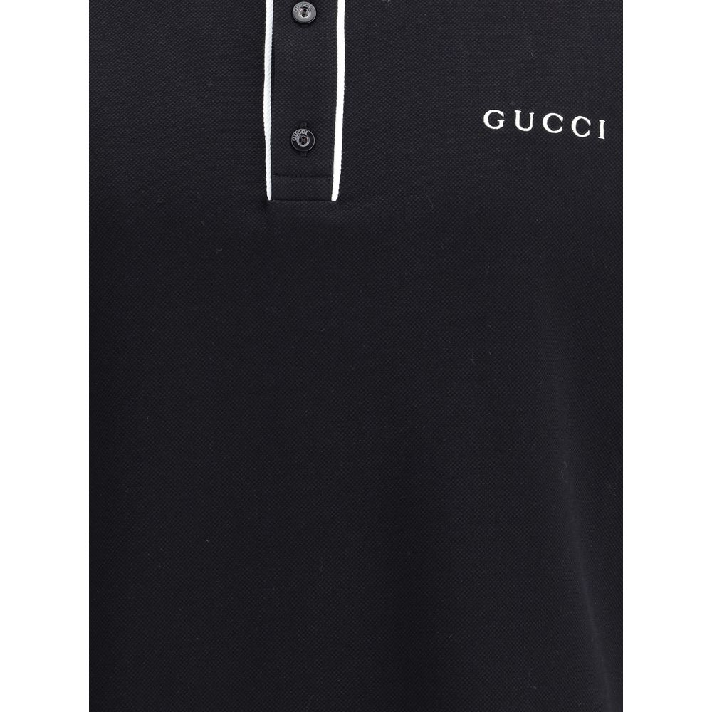 Poloshirt mit Gucci-Logo