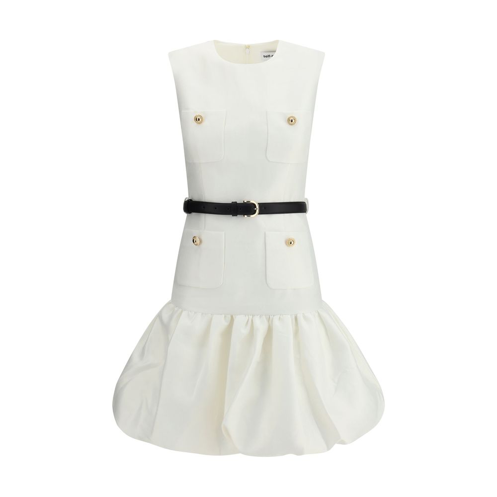 Self-Portrait Taffeta short Dress