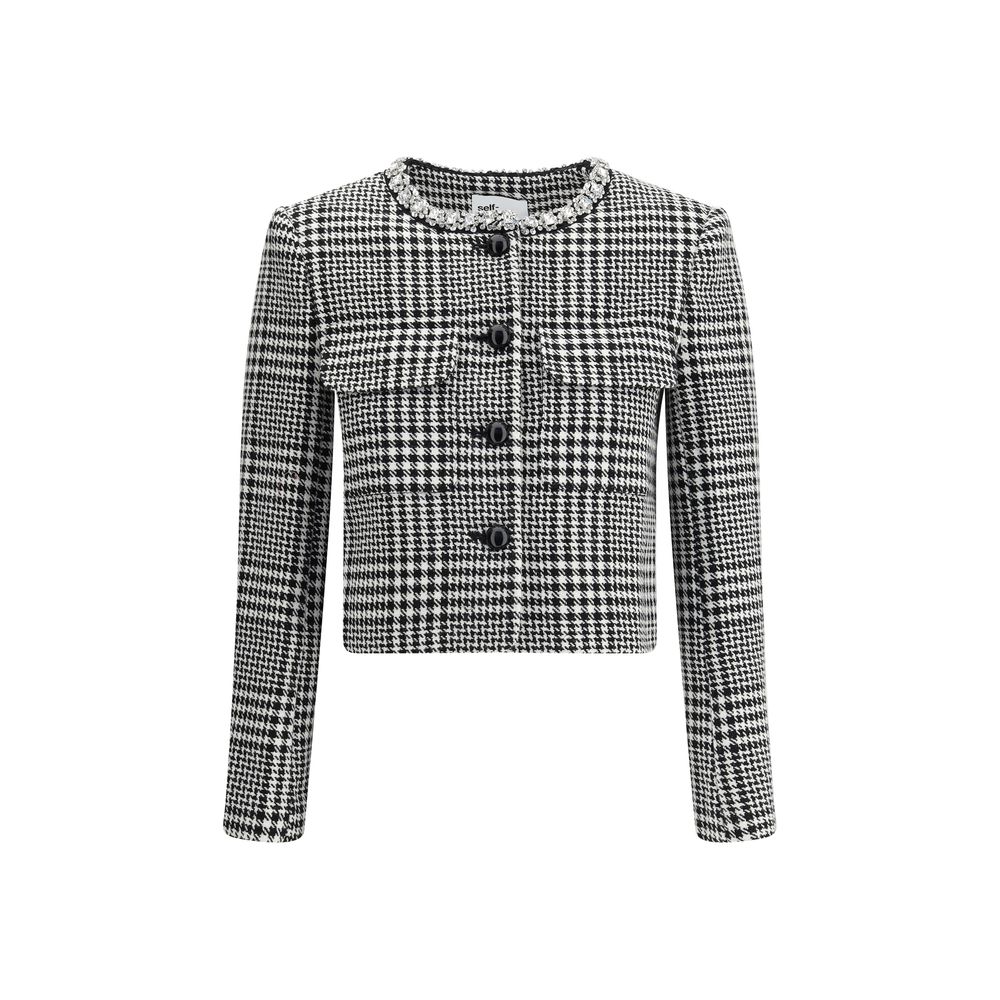 Self-Portrait Karo-Blazer