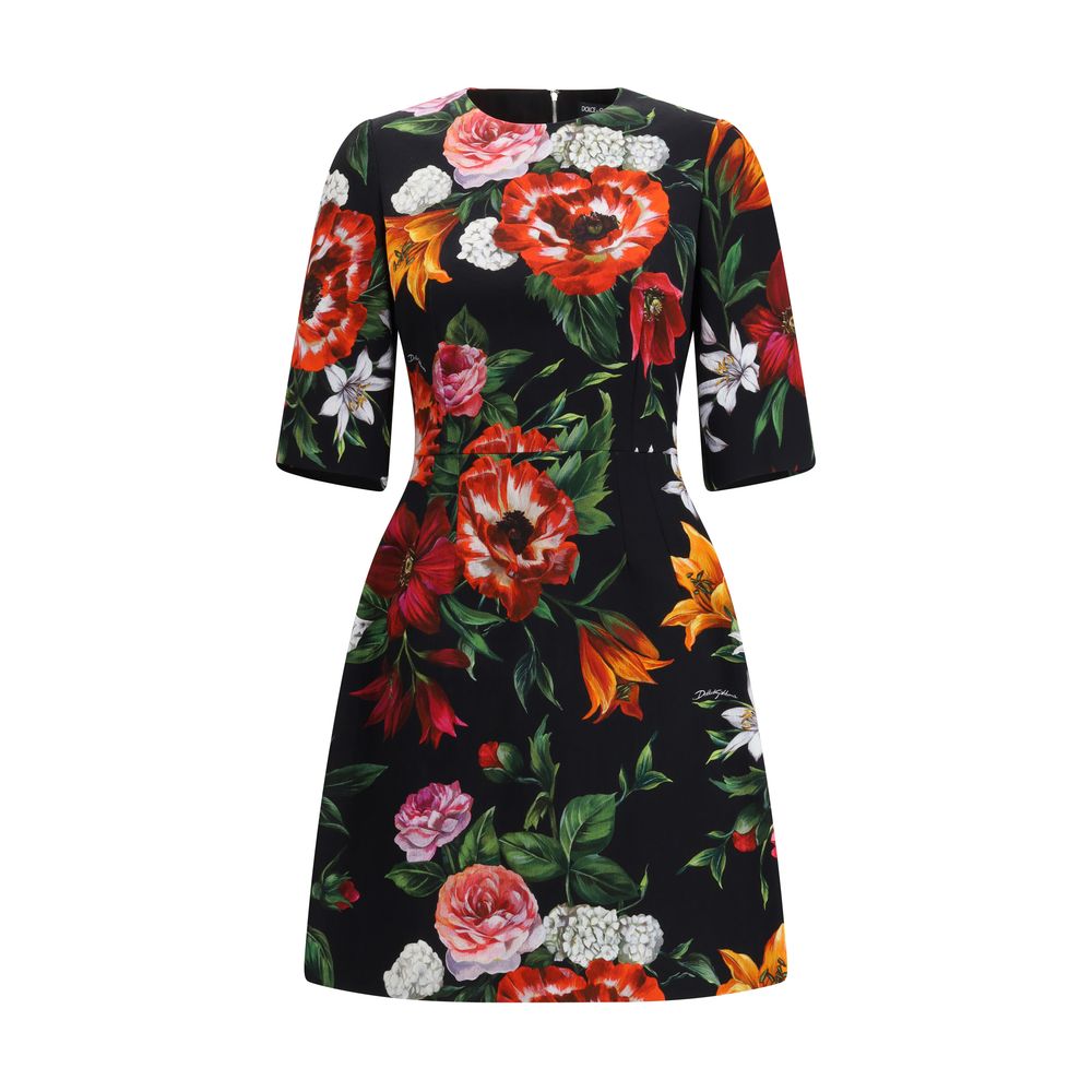 Dolce &amp; Gabbana – Midikleid mit Blumenmuster