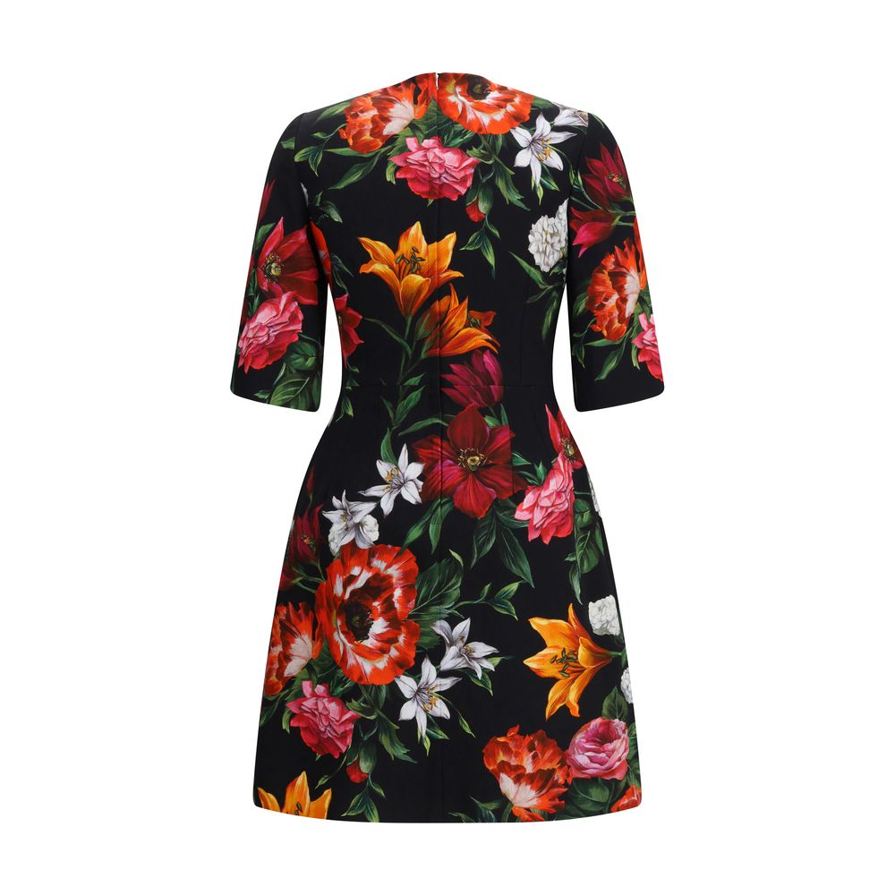 Dolce &amp; Gabbana – Midikleid mit Blumenmuster