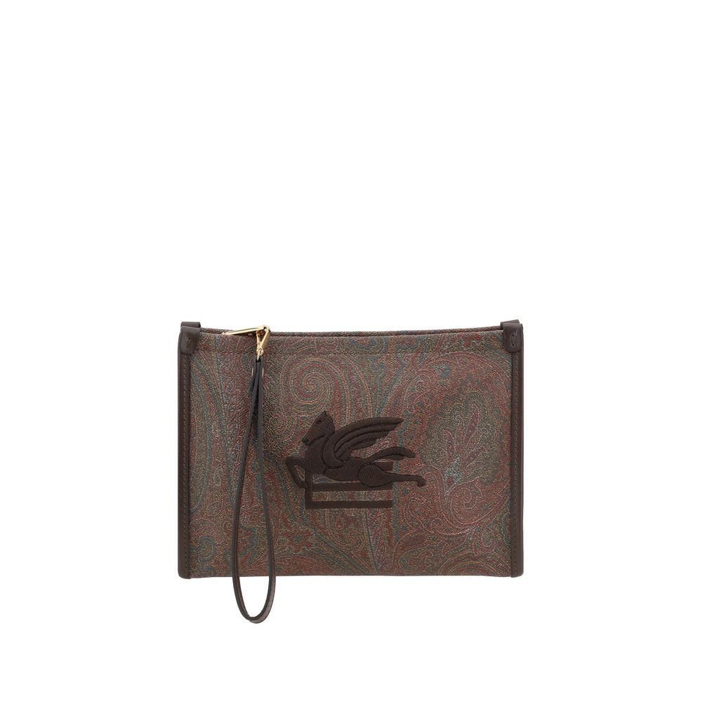 Etro Beuteltasche mit Pegaso-Detail