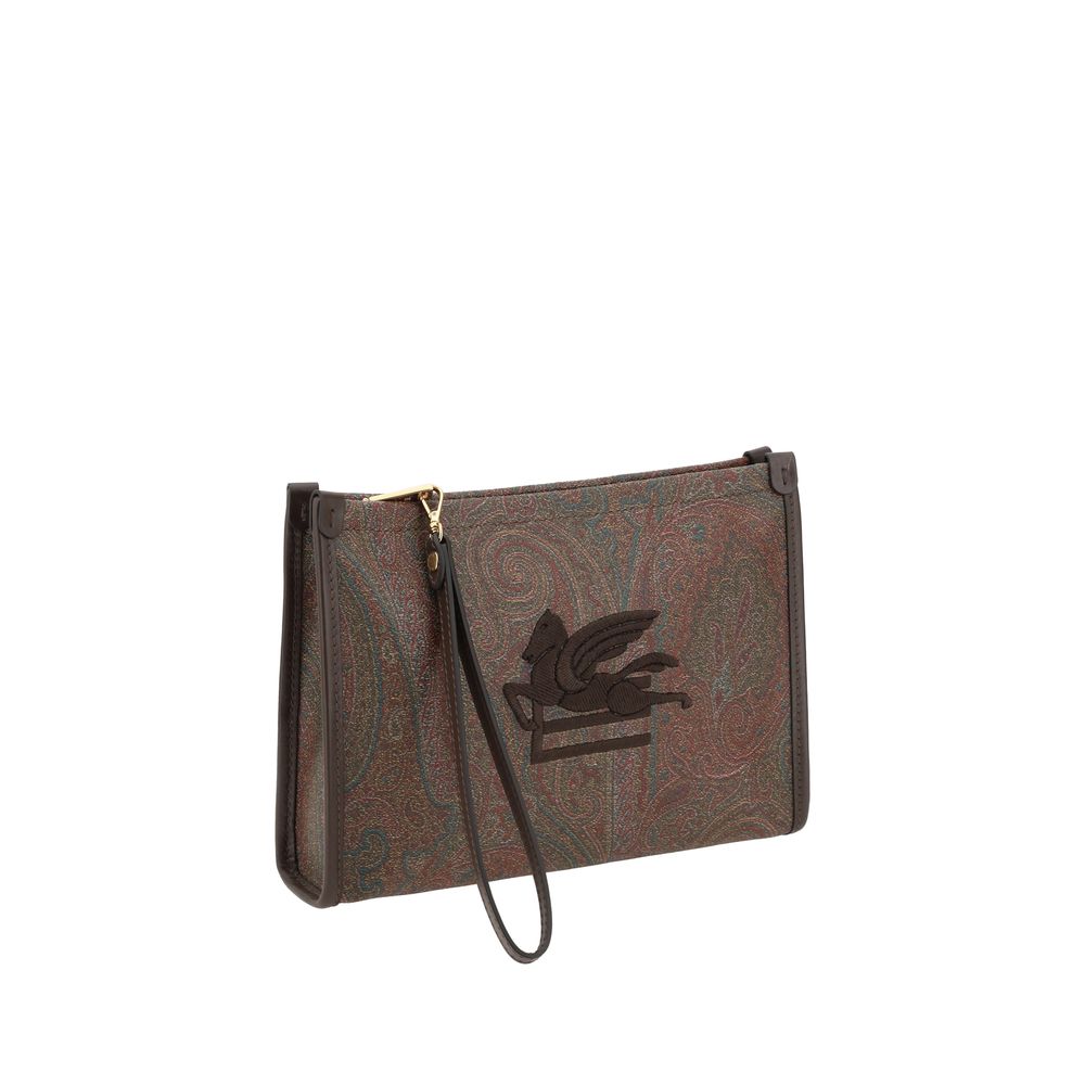 Etro Beuteltasche mit Pegaso-Detail
