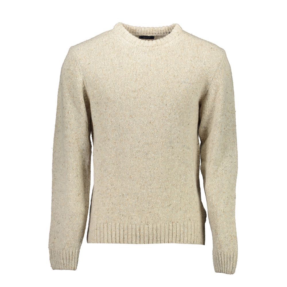 Beigefarbener Wollpullover von Gant