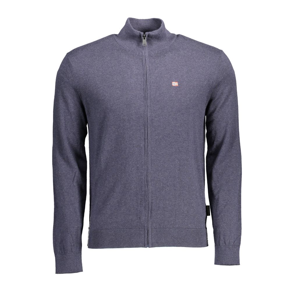 Blauer Baumwollpullover von Napapijri