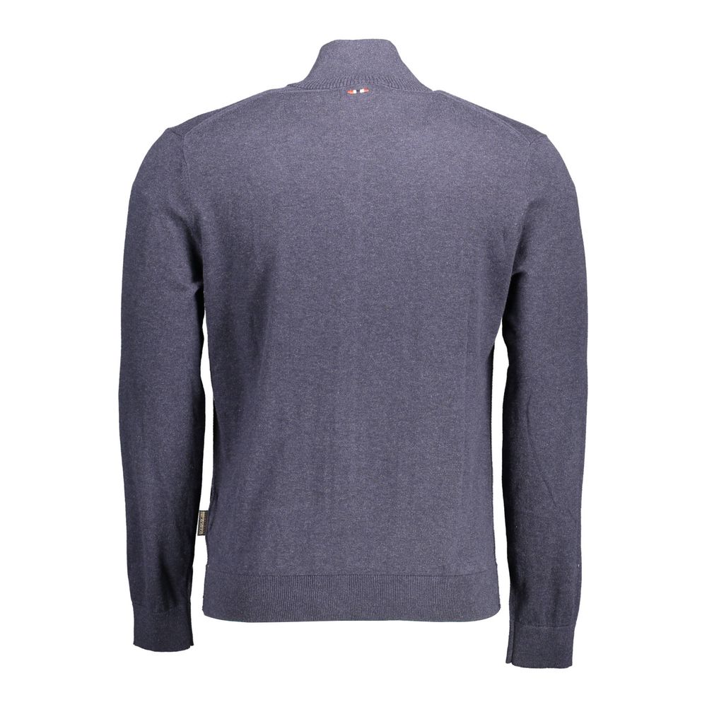 Blauer Baumwollpullover von Napapijri