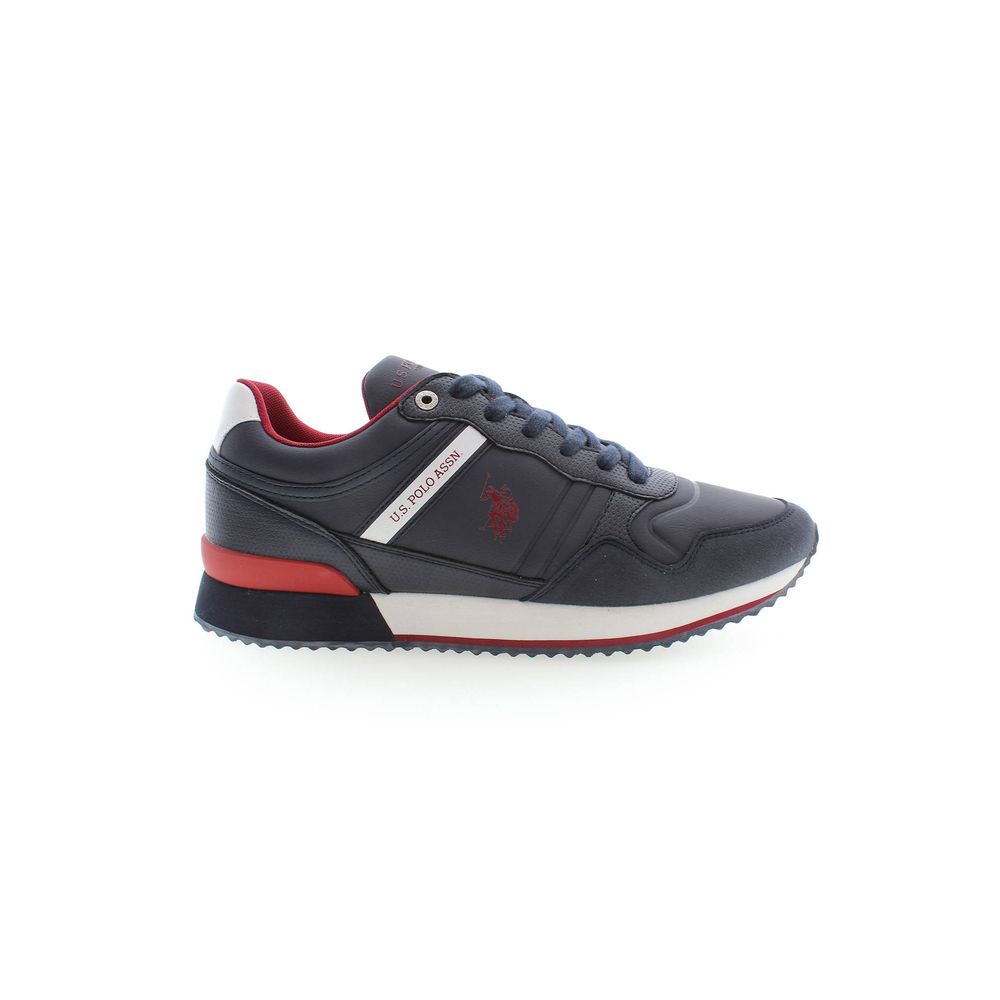 US POLO ASSN. Blauer Polyester-Sneaker
