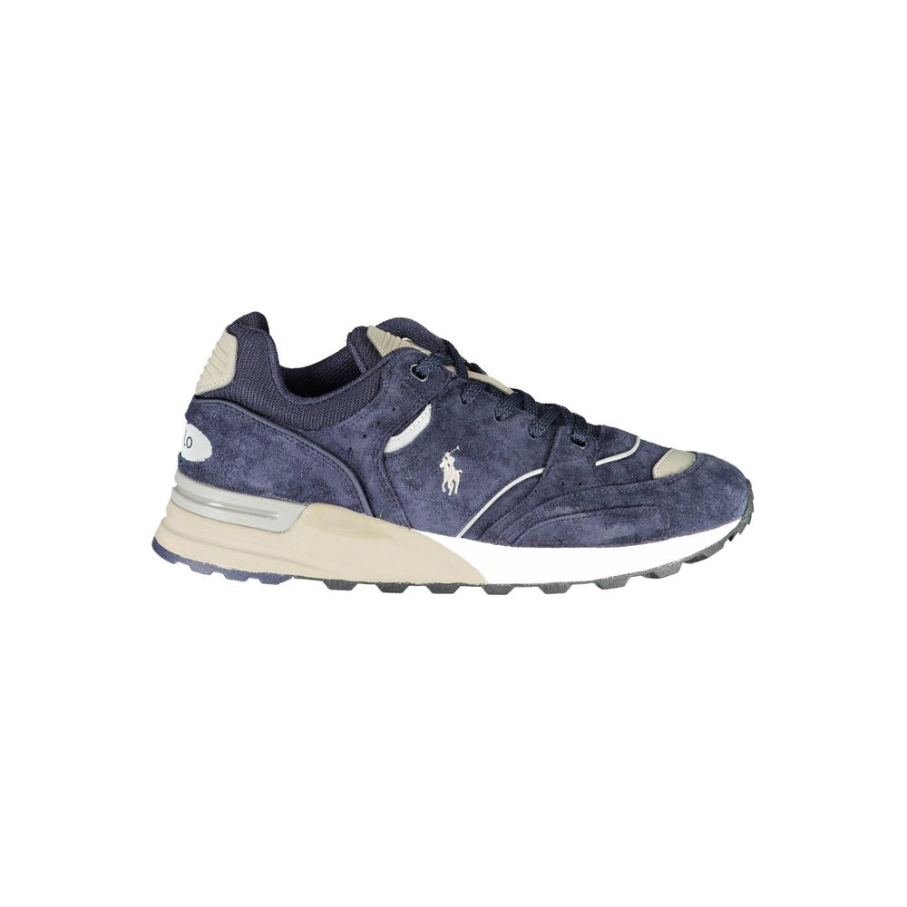 Ralph Lauren – Blauer Polyester-Sneaker