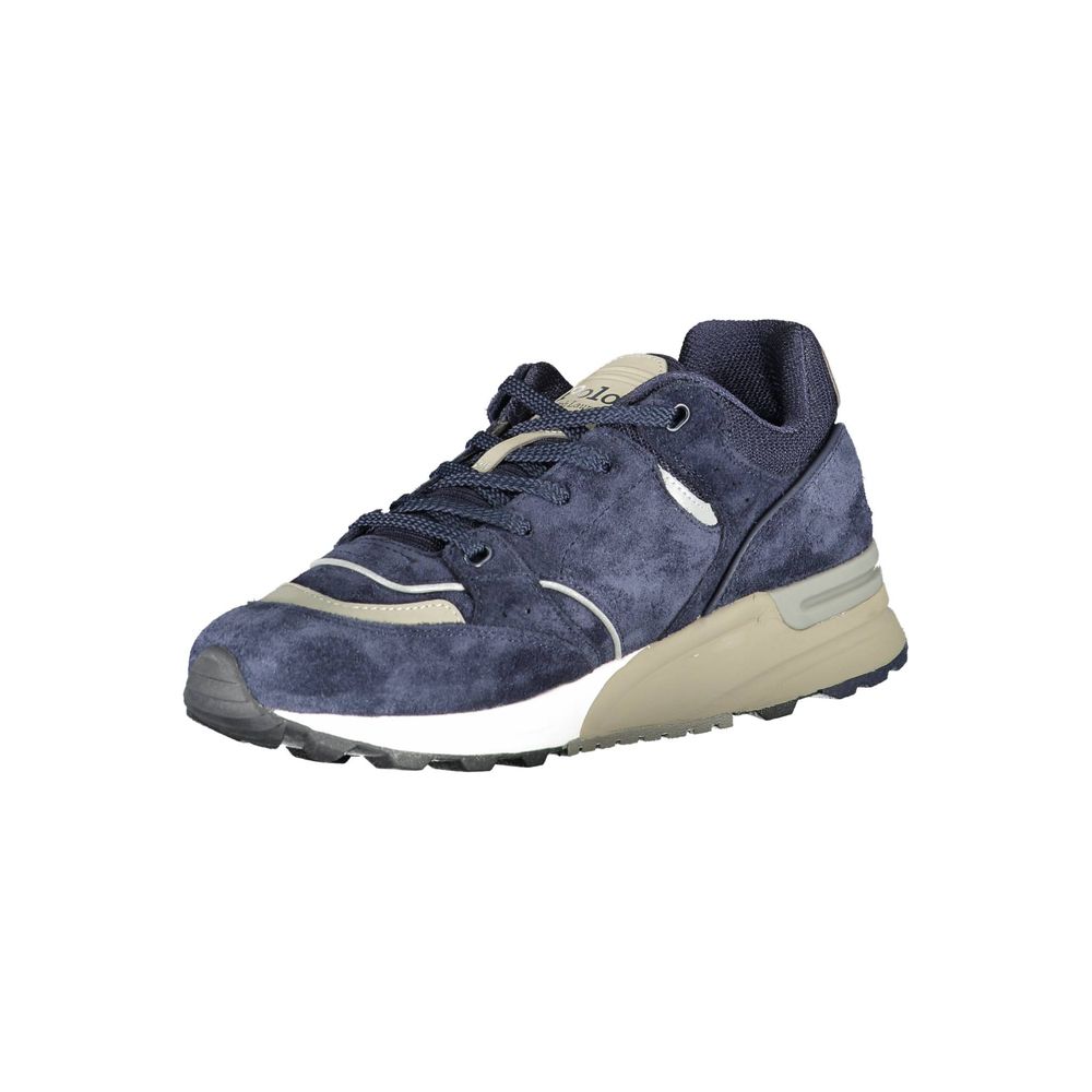 Ralph Lauren – Blauer Polyester-Sneaker