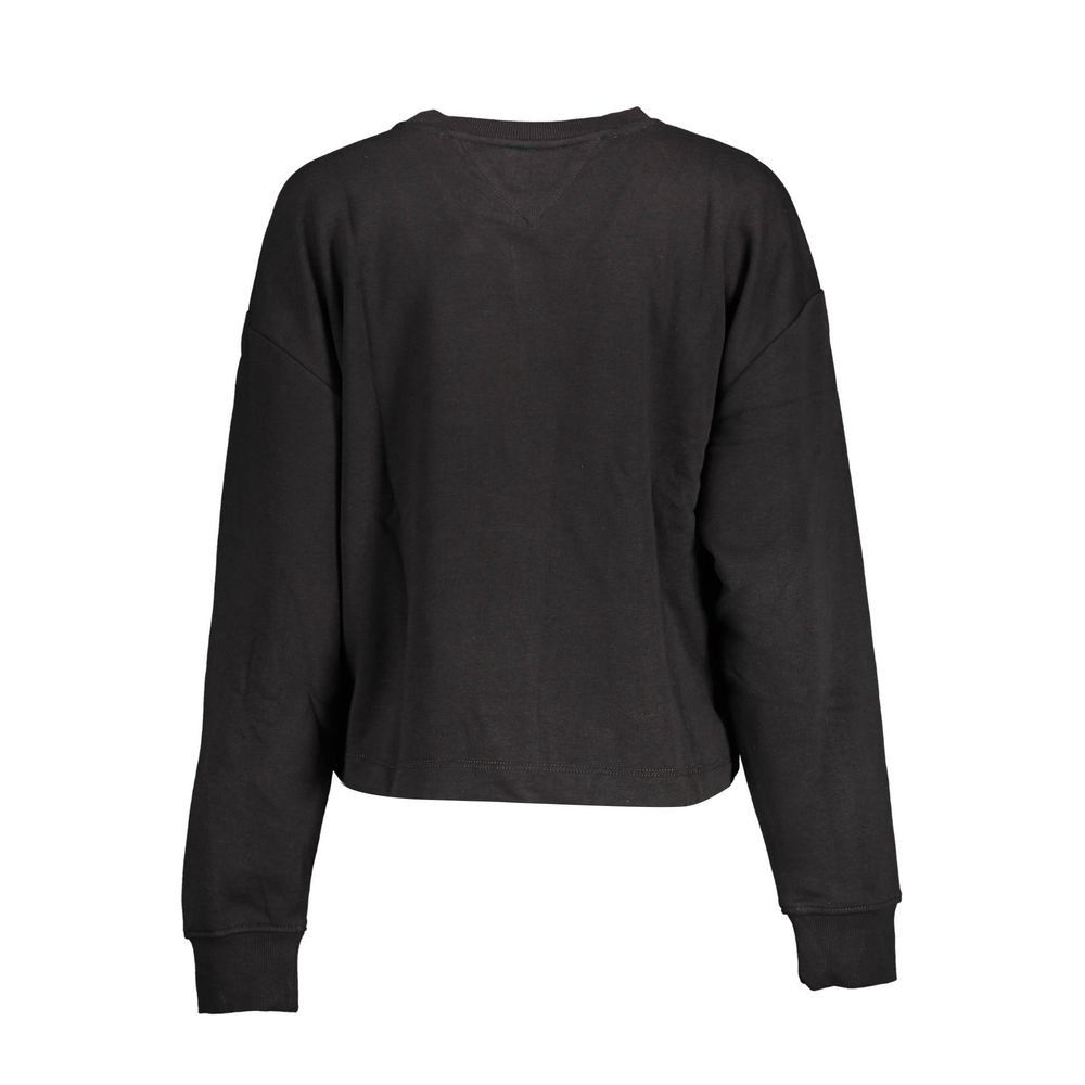 Tommy Hilfiger – Schwarzer Baumwollpullover