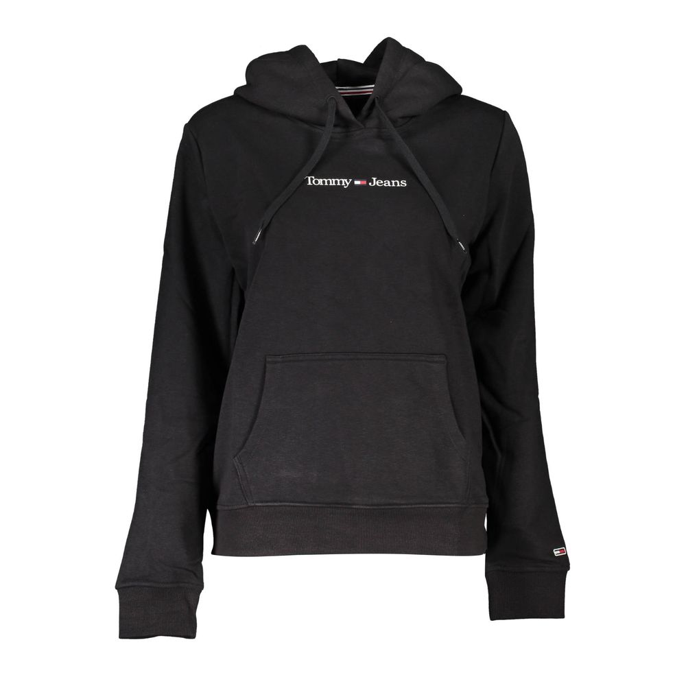 Tommy Hilfiger – Schwarzer Baumwollpullover