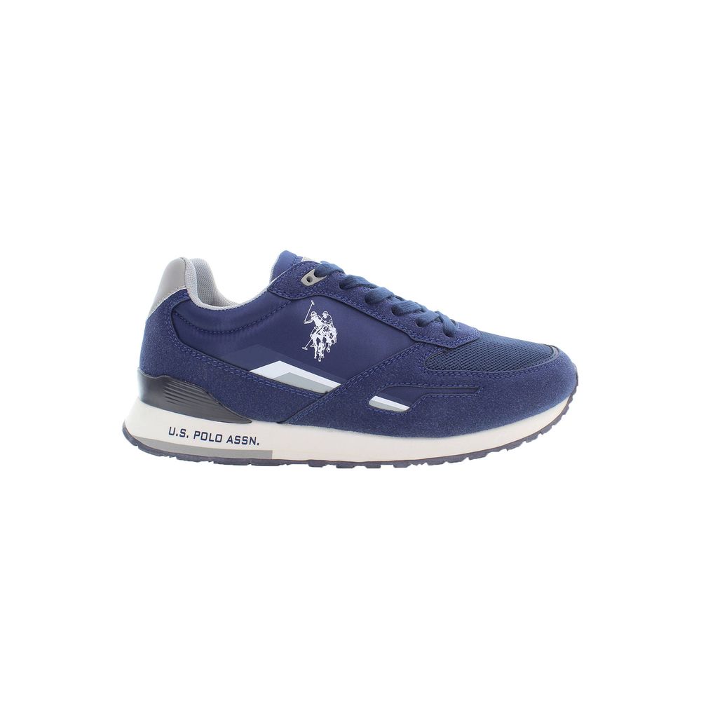 US POLO ASSN. Blauer Polyester-Sneaker