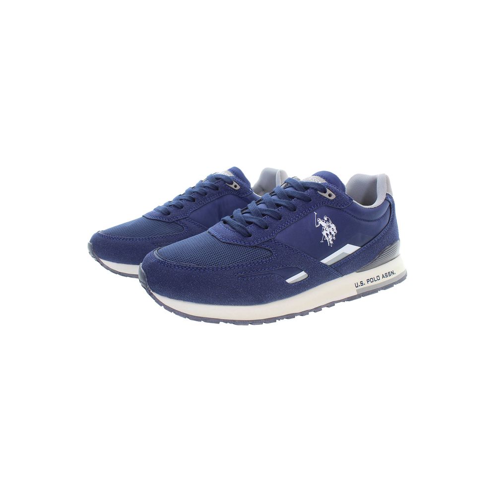 US POLO ASSN. Blauer Polyester-Sneaker