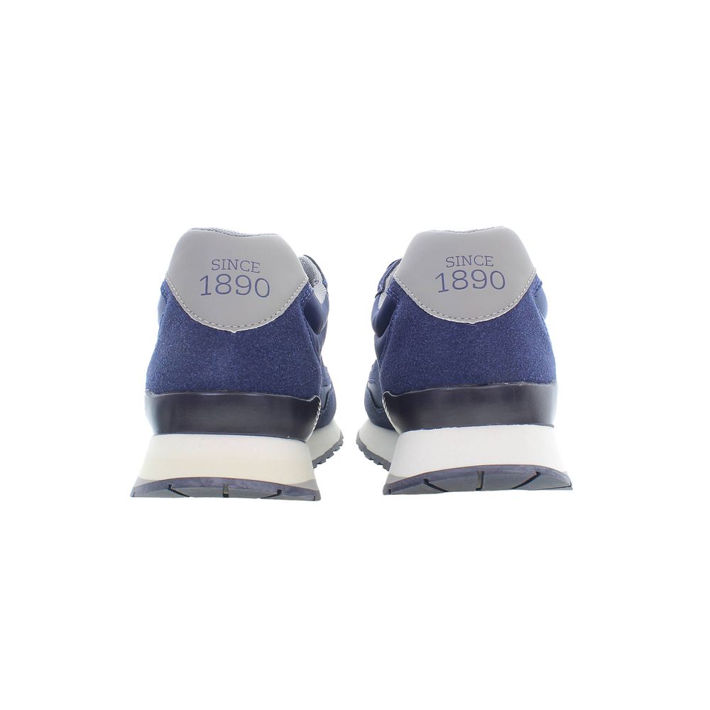 US POLO ASSN. Blauer Polyester-Sneaker