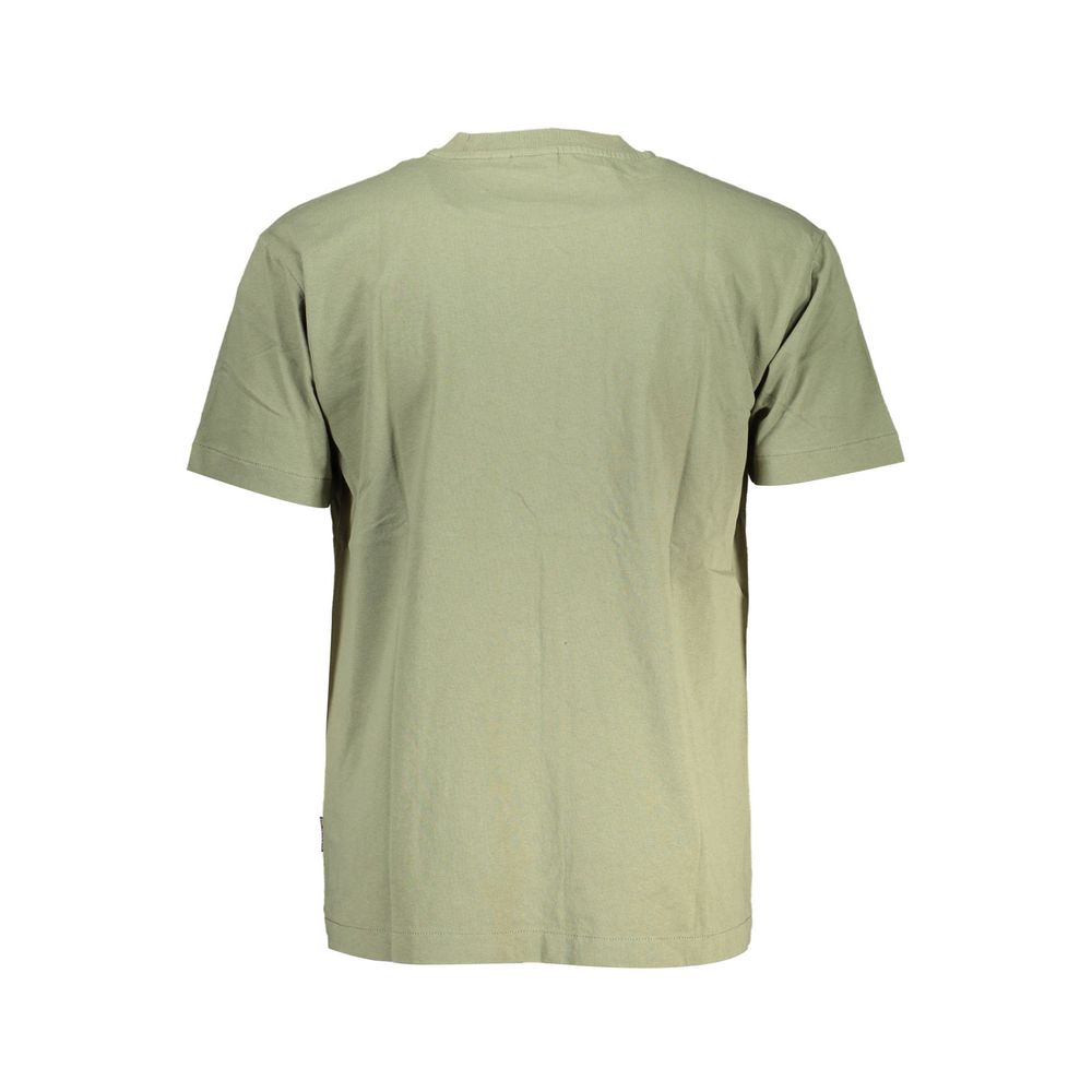 Grünes Baumwoll-T-Shirt von Napapijri