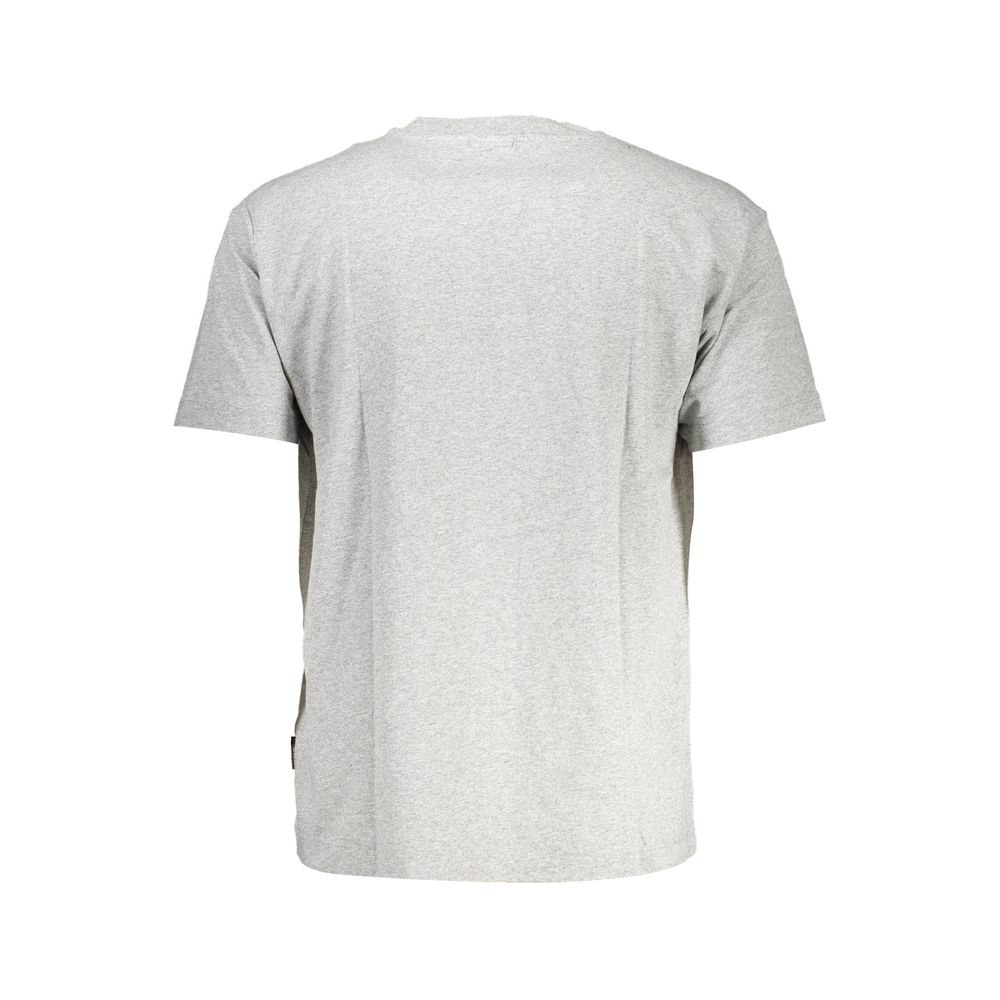 Graues Baumwoll-T-Shirt von Napapijri