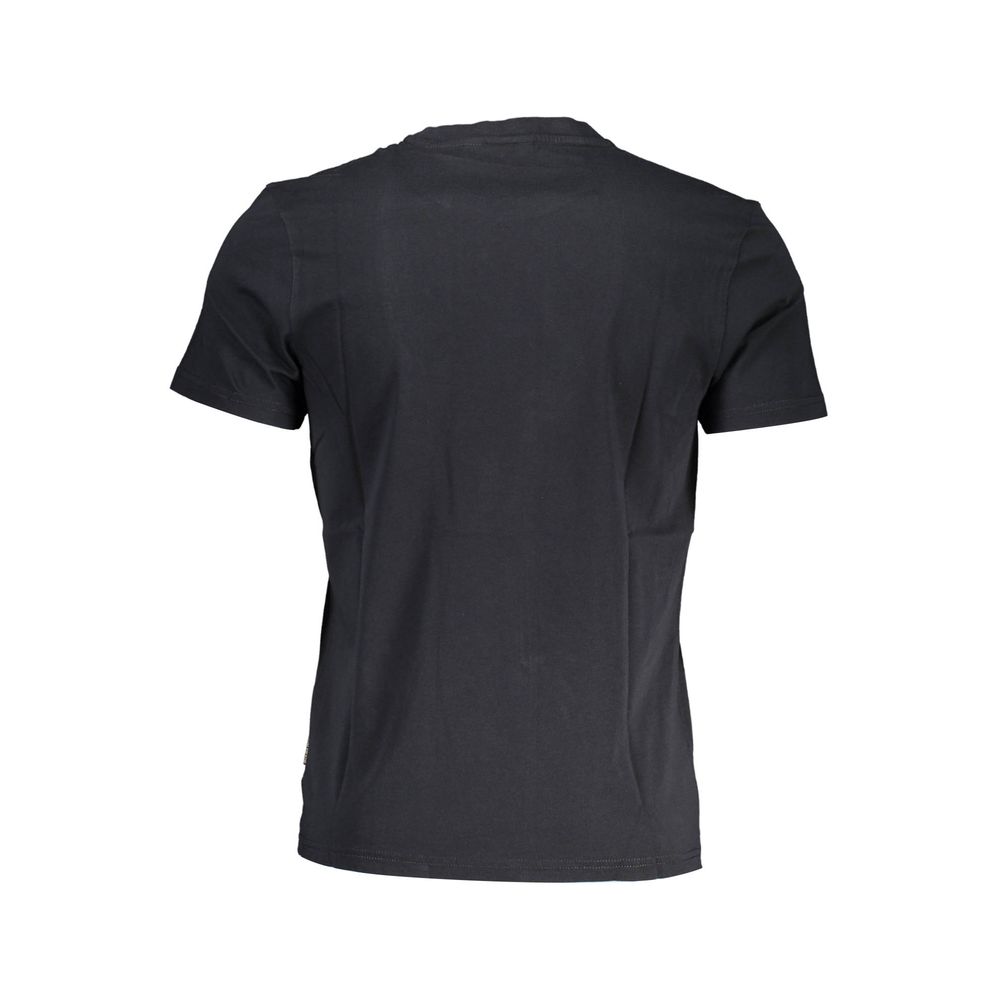 Napapijri – Schwarzes Baumwoll-T-Shirt
