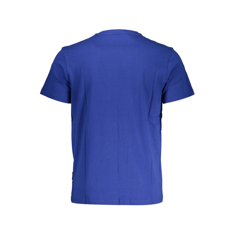Blaues Baumwoll-T-Shirt von Napapijri