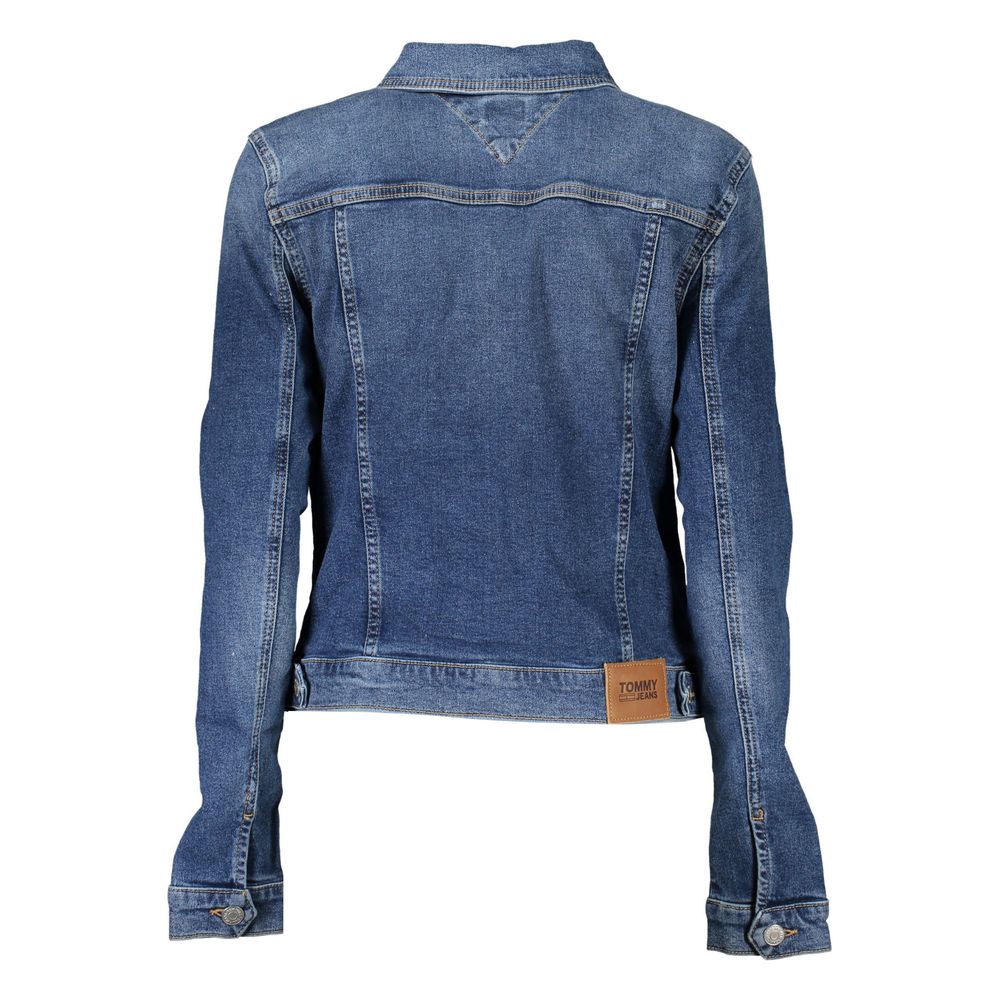 Tommy Hilfiger Blaue Baumwolljacken und -mäntel