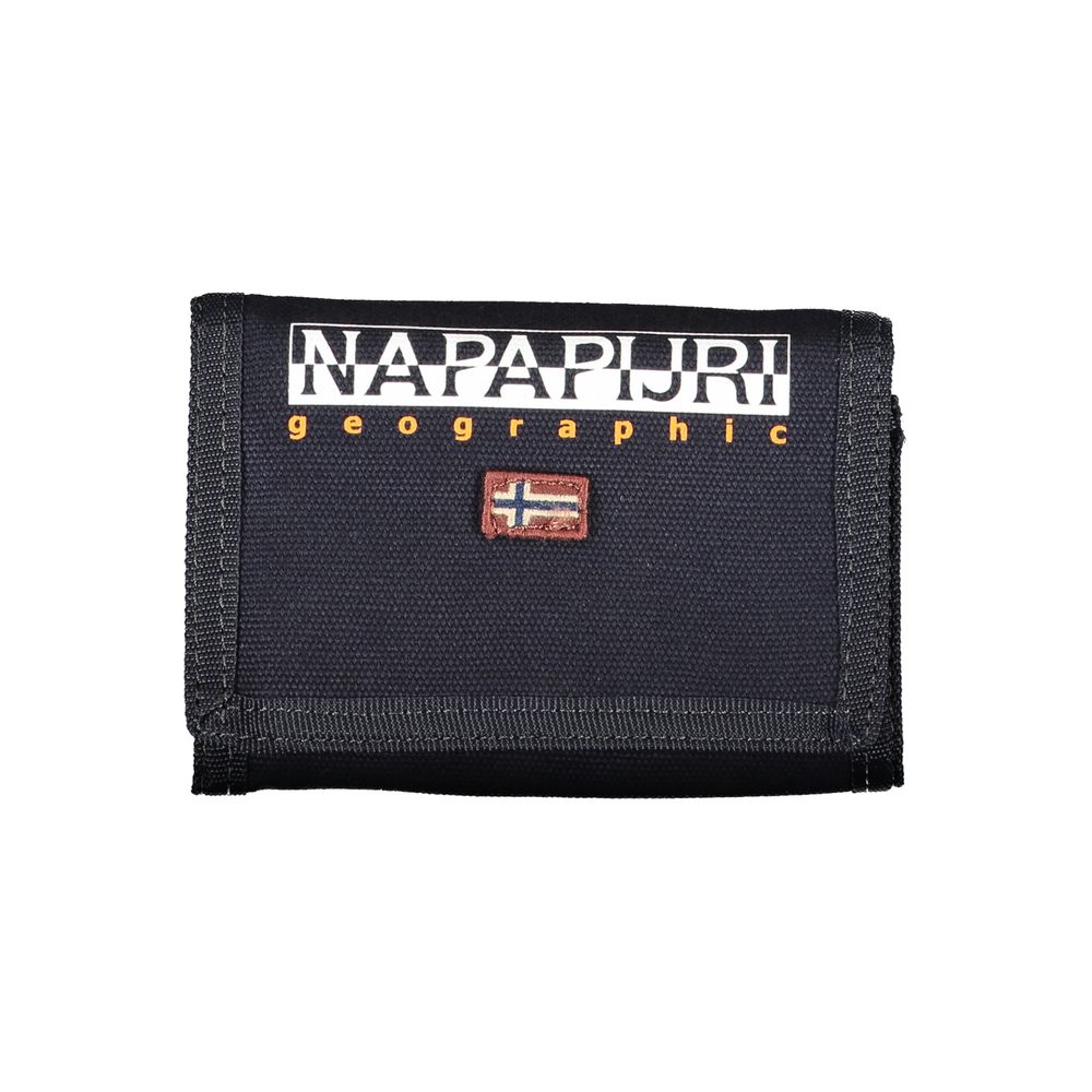 Napapijri Blaue Baumwollbrieftasche