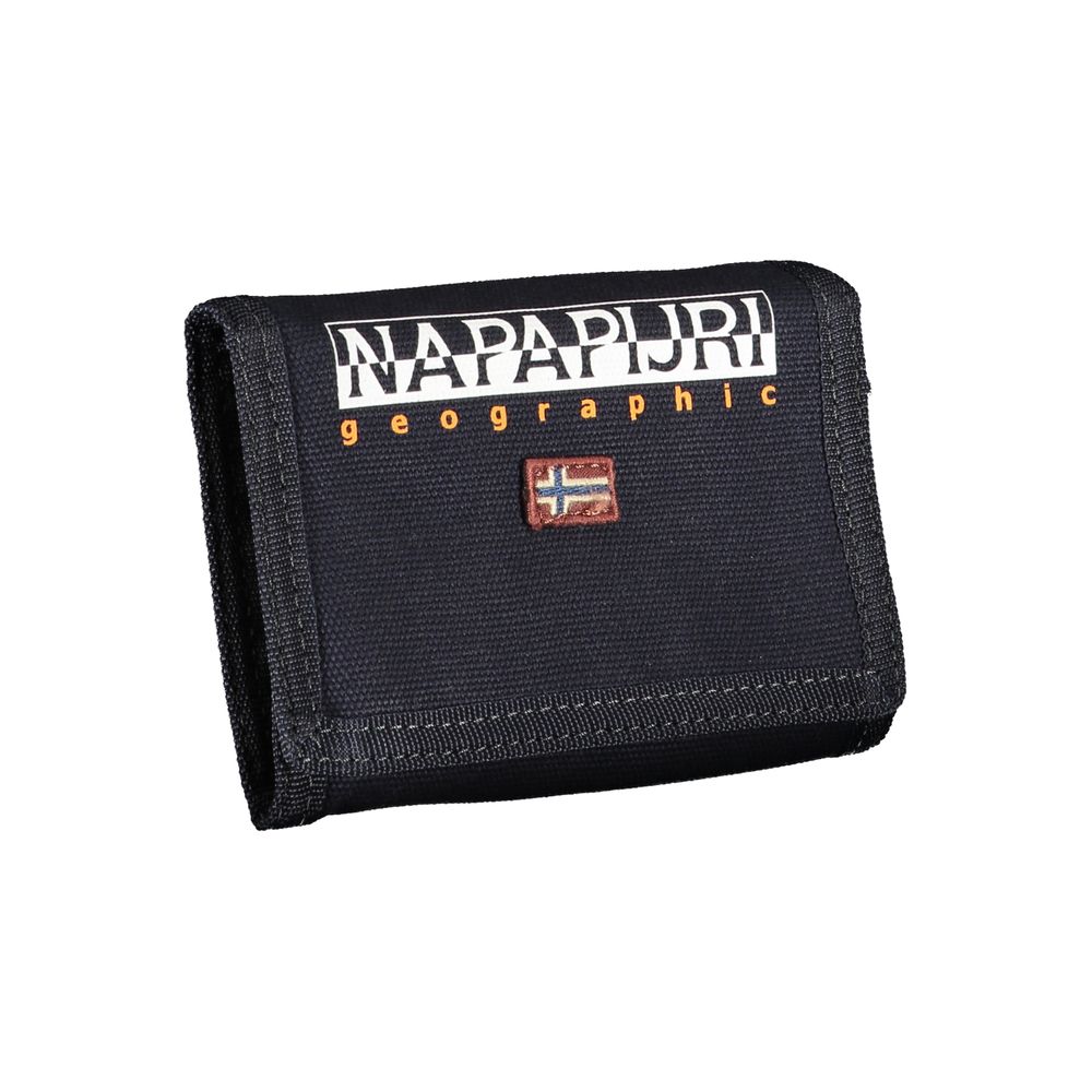 Napapijri Blaue Baumwollbrieftasche
