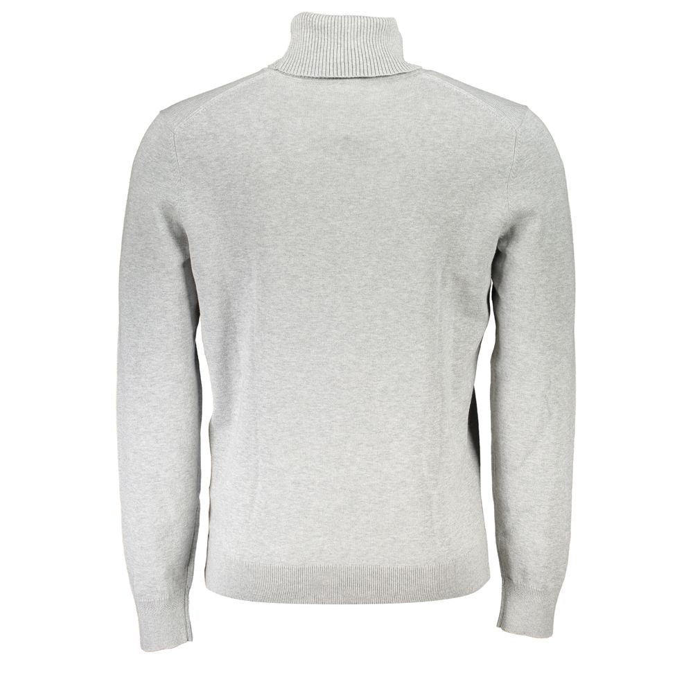 Hugo Boss Grauer Baumwollpullover